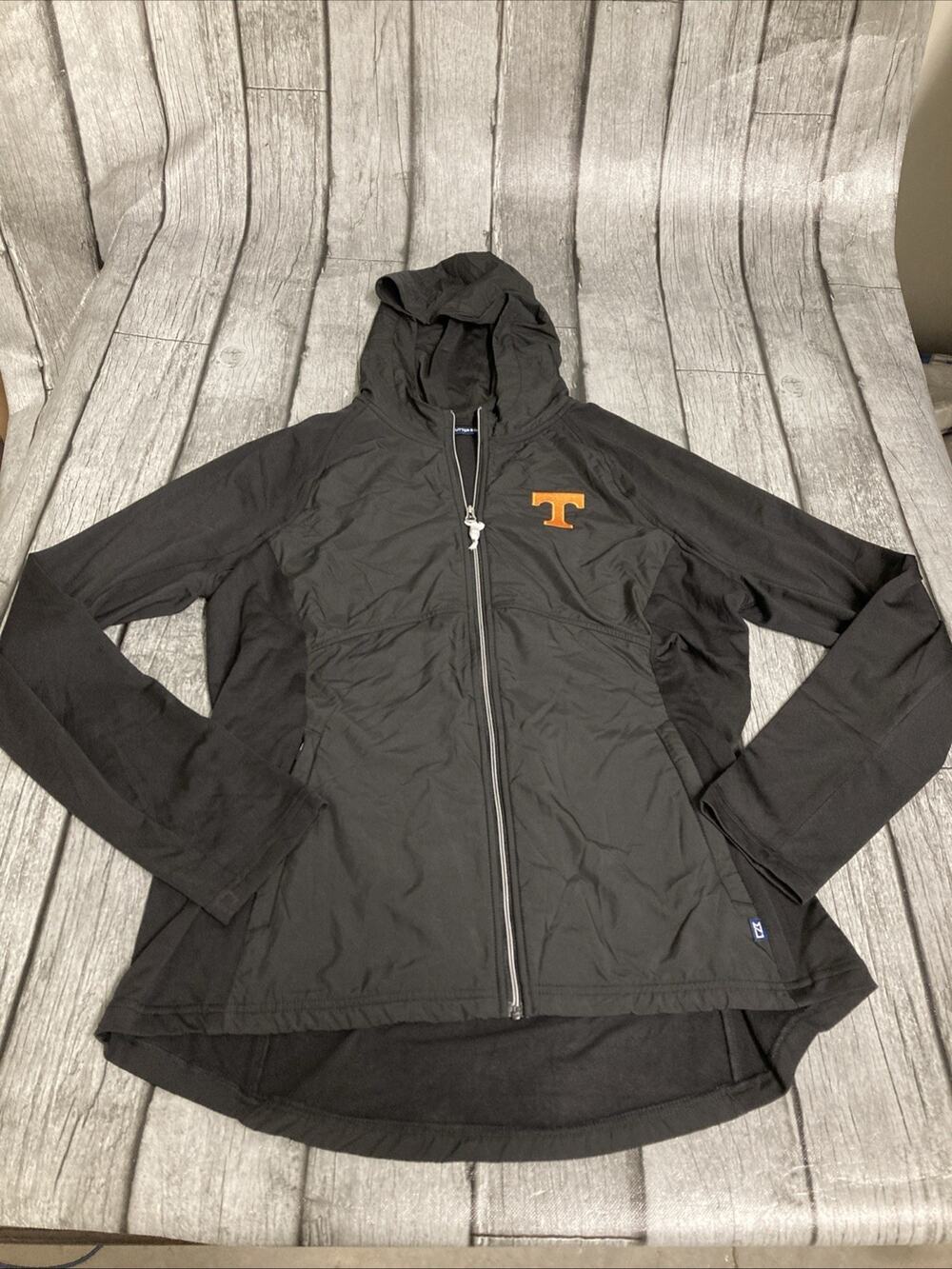 NWT Women’s Cutter & Buck Tennessee Volunteers Softshell Jacket Large Black